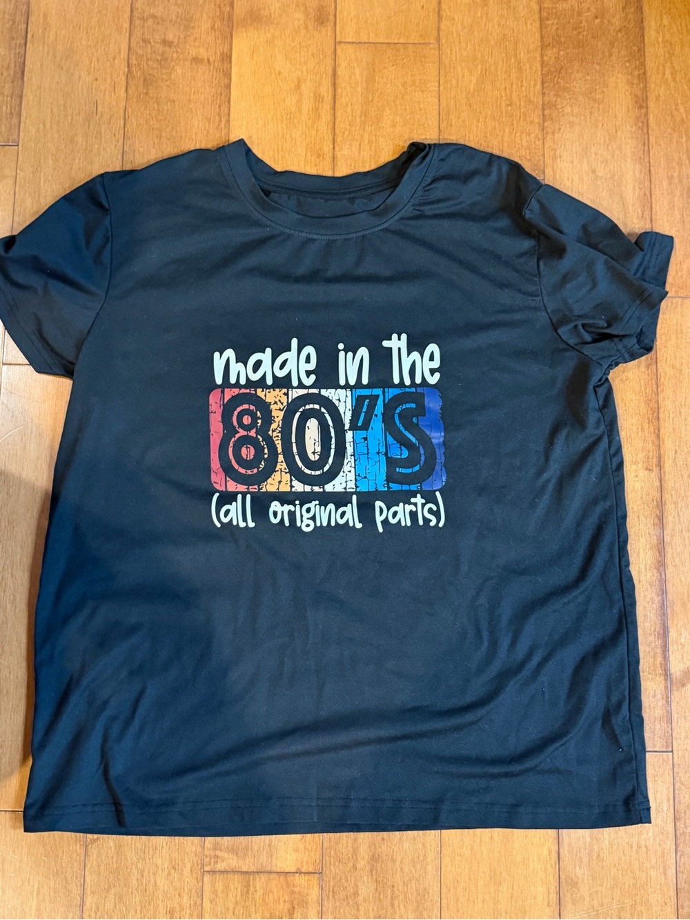 Made in the 80s Graphic Tee - Black Size L Never worn excellent